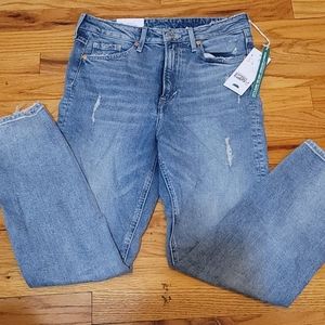 Vintage slim high waist jeans